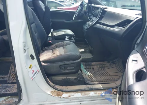 2016 Toyota Sienna Se из США, поврежденный, VIN 5TDXK3DC3GS759232